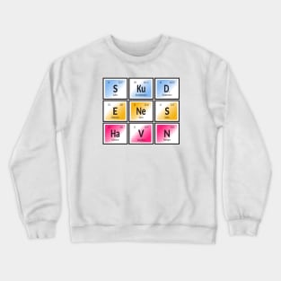 Skudeneshavn Periodic Table Crewneck Sweatshirt